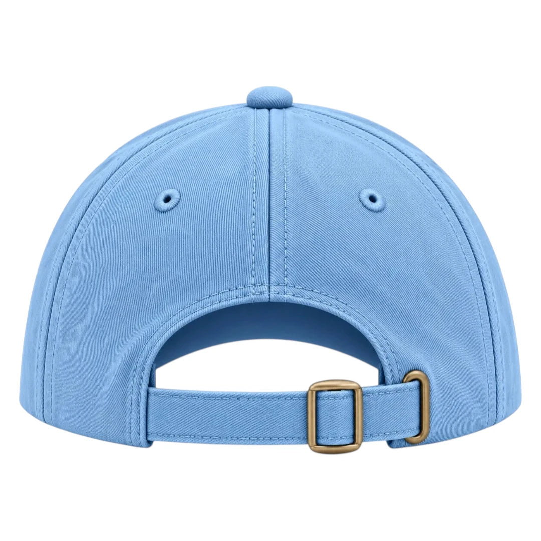 Brisez Classic Sky Blue Baseball Cap with Curved Brim