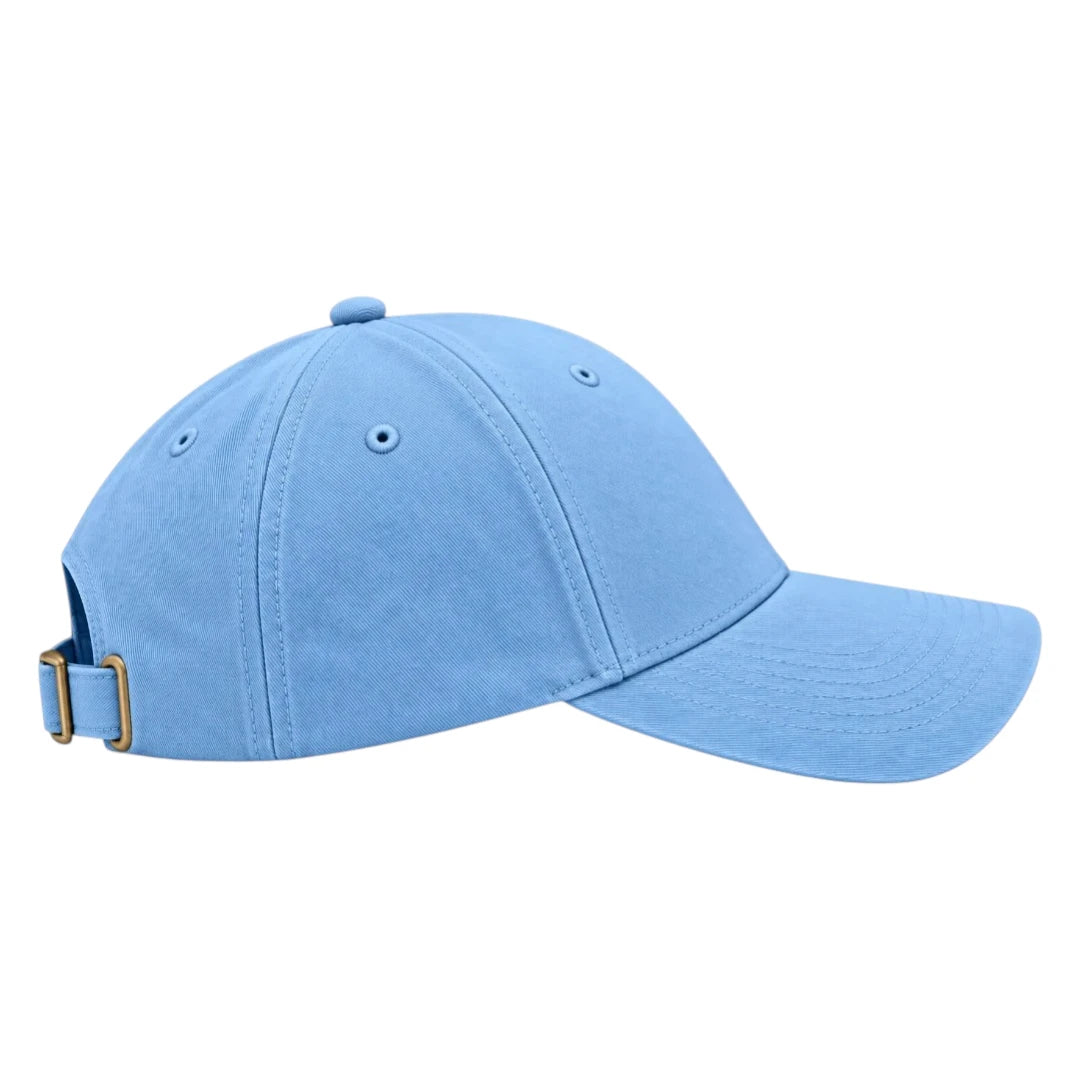 Brisez Classic Sky Blue Baseball Cap with Curved Brim